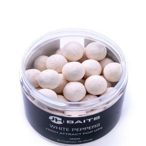 WHITE PEPPERS 15MM POP UPS